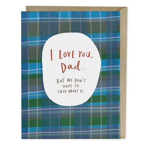 I Love You Dad Fathers Day Card Em And Friends