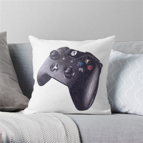 Controller Xbox Throw Pillow By Pasteldesign Redbubble