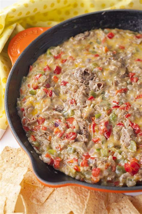 Maybe you would like to learn more about one of these? Philly Cheesesteak Dip | Wishes and Dishes