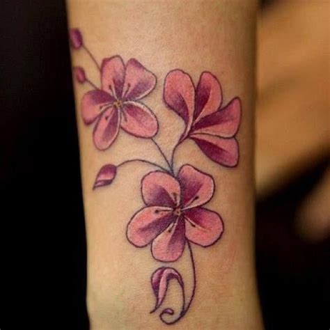 Tattoos By Nikki Ouimettepink Flower Tattoo By