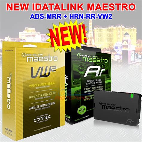 New Idatalink Maestro Ads Mrr Hrn Rr Vw2 Adapter Select 2016 2018 Volkswagon