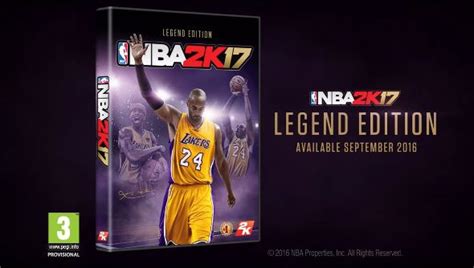 Lakers Legend Kobe Bryants Career Lives On In The Nba 2k17 Legend Edition