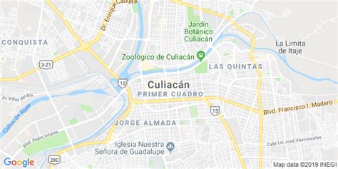 Mapa De Culiacan Sinaloa