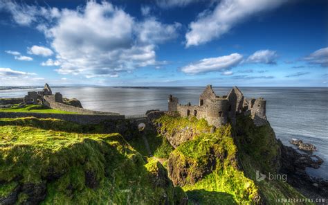 Find over 100+ of the best free ireland images. Dunluce Castle, County Antrim, Northern Ireland wallpaper | nature and landscape | Wallpaper Better
