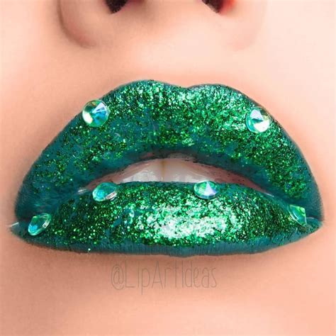 lipartideas green lipstick lipstick art lipstick colors lip colors lipsticks lip art