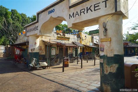 Photos And Video Walkthrough Of The New Harambe Market At Disneys