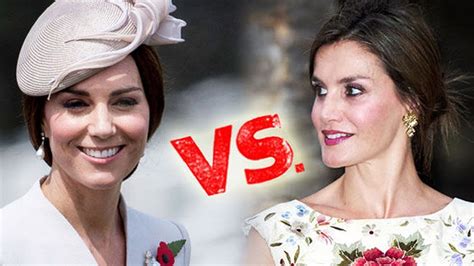 Kate Middleton And Queen Letizia The Most Stylish Royals Youtube