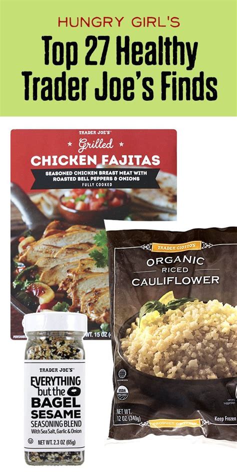 21 healthy foods nutritionists always buy at trader joe's. 27 Healthy Trader Joe's Finds | Trader joes recipes ...