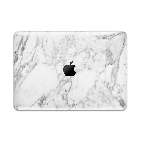 White Marble Macbook Case White Marble Macbook Hardshell Etsy