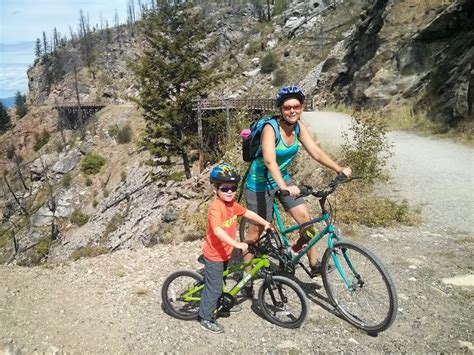 Biking The Kettle Valley Railway Trail Kelowna British Columbia