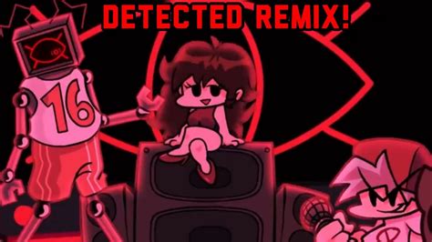 Friday Night Funkin Vs Hex Mod Detected Remix Youtube