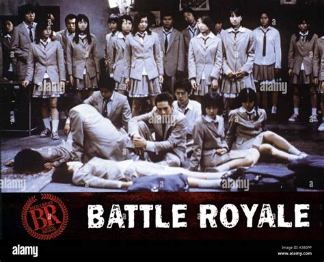 Batoru Rowaiaru Aka Battle Royale Date 2000 Stock Photo Alamy