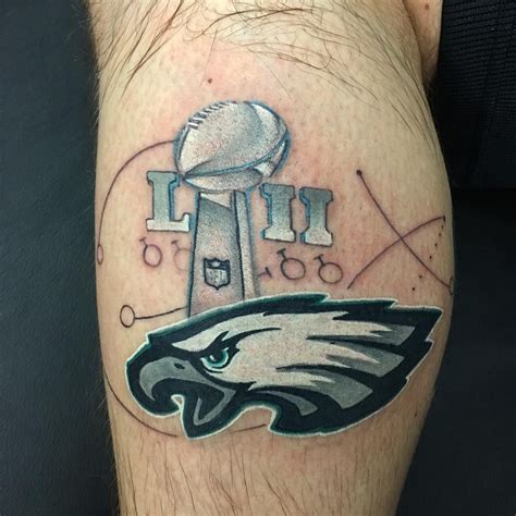 #tattoo #philadelphiaeagles #eagles #superbowl #superbowl52 #