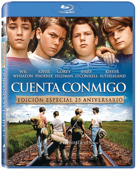 Carátula De Cuenta Conmigo Edición 25 Aniversario Blu Ray