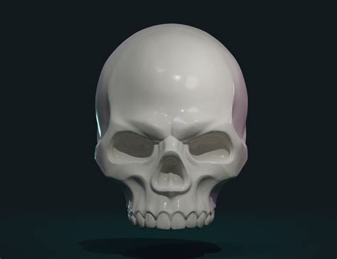 Artstation Stylized Skull Resources