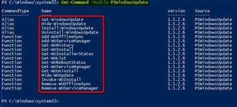 How To Get Windows Update With Powershell In Windows 10