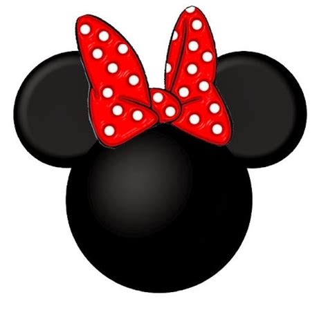 Minnie Mouse Template With Red Bow Joy Studio Design Gallery Best