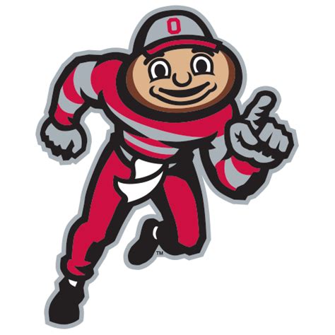 Transparent Ohio State Mascot Ohio University Football Logo Clipart