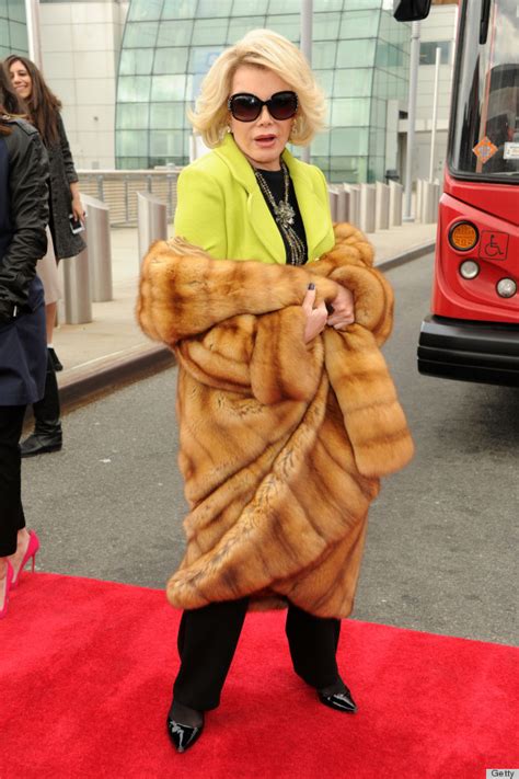Joan Rivers Birthday Her Funniest Fashion Disses Photos Huffpost Life