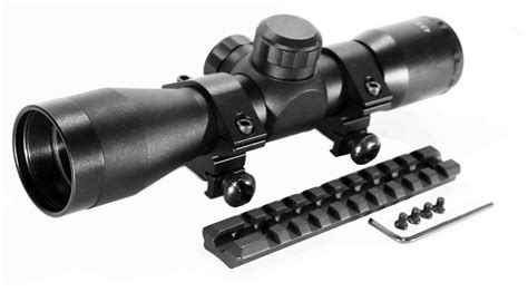 Black Rifle Upgrade Kit For Ruger 1022 With 4x32 Scope Rings