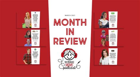 March 2021 The Produce Moms Podcast Month In Review The Produce Moms
