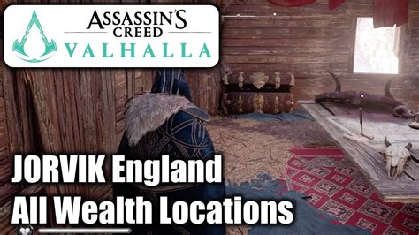 Assassin S Creed Valhalla All Wealth Locations Jorvik YouTube