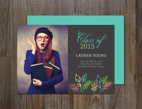 Free Photoshop Templates For Graduation Announcements Free Printable