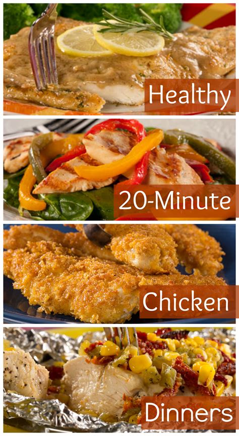 Here are 15 quick and easy chicken dinners for two. Pin on Quick, Healthy Recipes
