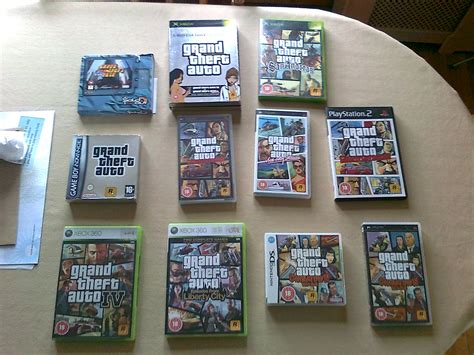 My Gta Collection My Collection Of Grand Theft Auto Games