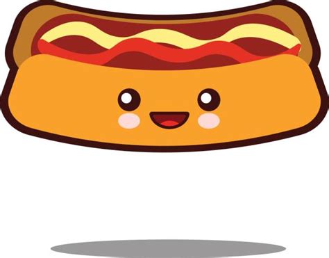 Hot Dog Face Illustrations Royalty Free Vector Graphics And Clip Art