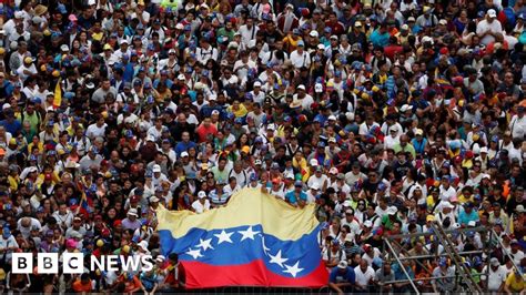 Mass Protests On Streets Of Venezuela Bbc News