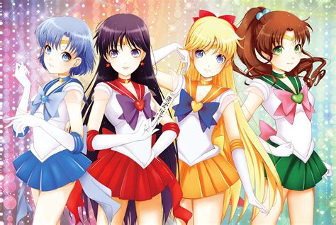 Aino Minako Hino Rei Kino Makoto Mizuno Ami Sailor Moon Wang Jiabo