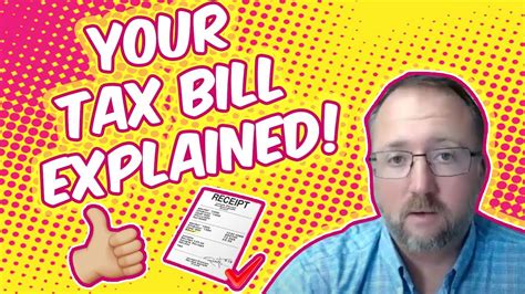 Your Tax Bill Explained What To Do With Real Estate Tax Bills When