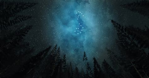 Constellation Scorpio Night Sky Stars Stock Footage Video 100