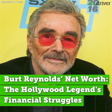 Burt Reynolds Net Worth The Hollywood Legends Financial Struggles