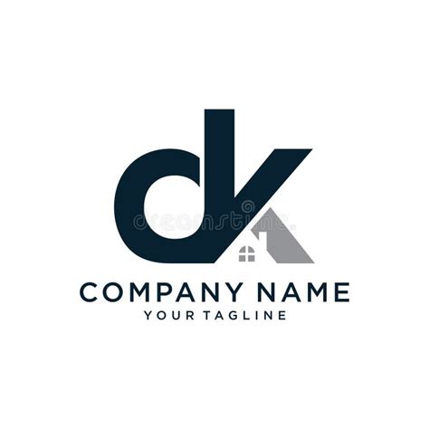 Dk Logo Company Logo Monogram Design Stock Vector Illustration Of