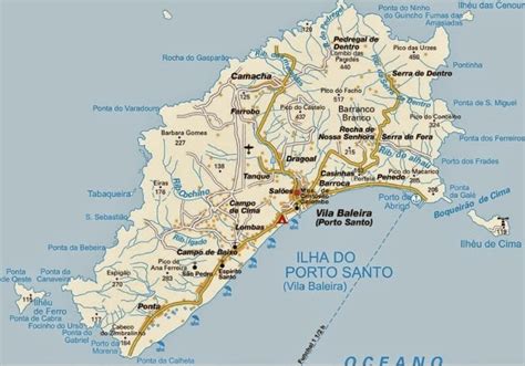 Mapa interativo do mundo para download como pdf. Islas del Mundo: Porto Santo