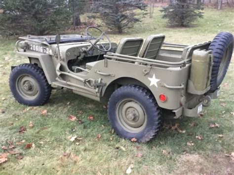 1945 Willys Mb Cj Military Jeep Gpw For Sale Willys Mb 1945 For Sale In Phoenicia New York