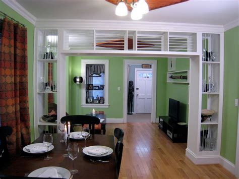 Built In Bookcase And Room Divider Hgtv