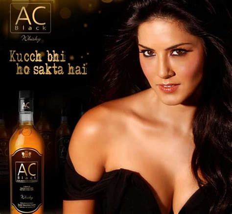 Sunny Leone Ac Black Wisky Ad Hot Photo Stills Babe Kabita