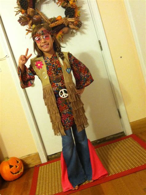 Homemade Hippie Costume Groovy Clothes Pinterest