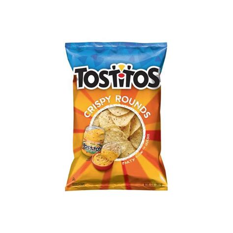 tostitos tortilla chip rounds 10oz 283g 6ct