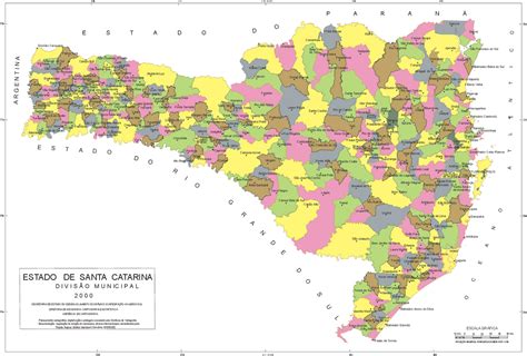 Mapas De Santa Catarina Mapasblog
