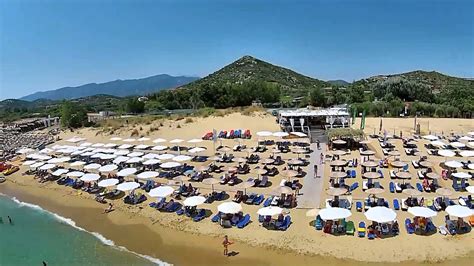 Paradise Beach Bar Ammolofoi Kavala 2015 Youtube