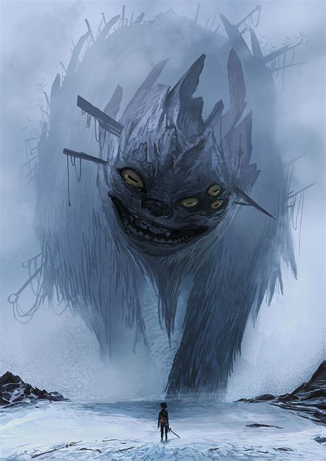 Theartofanimation Monster Concept Art Mythical Creatures Art