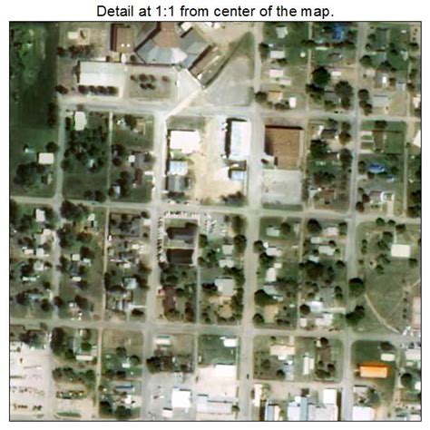 Aerial Photography Map Of Arnett Ok Oklahoma
