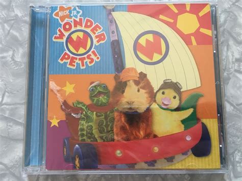 Sealed 2007 Wonder Pets Self Titled Cd Nickelodeon Nick Jr Childrens