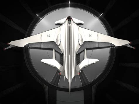 Sts A01 Amphibian Jet An Experimental Sci Fi Concept Aircraft By Rene Gabrielli Tuvie