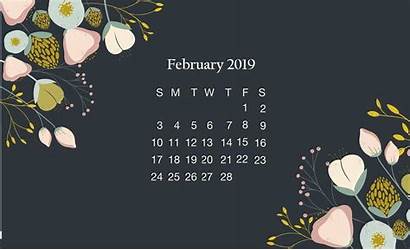 February Calendar Desktop Wallpapers Pc Backgrounds Iphone