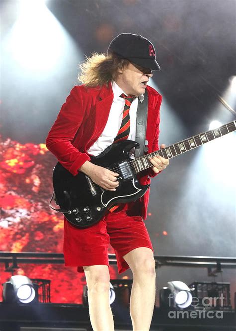 Angus Young Ac Dc Photograph By Concert Photos Pixels